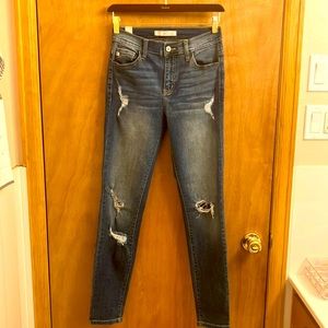 Stretch skinny jeans